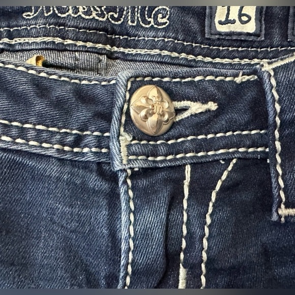 Miss me girls capri size 16 raw hem - Picture 6 of 11